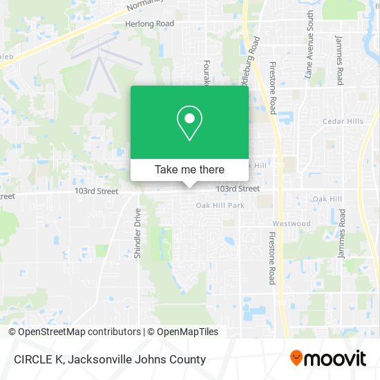 CIRCLE K map