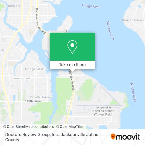 Doctors Review Group, Inc. map
