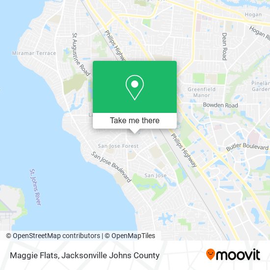 Mapa de Maggie Flats