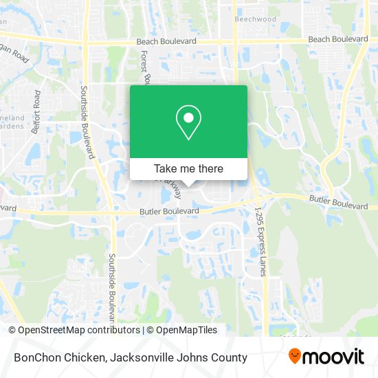 BonChon Chicken map