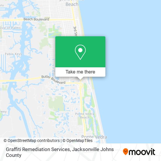 Graffiti Remediation Services map