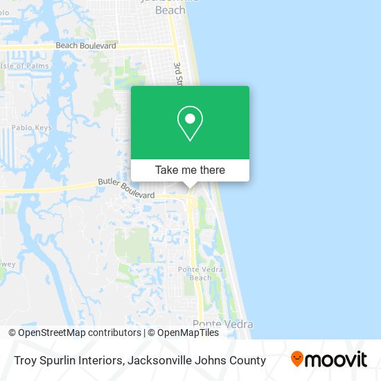 Troy Spurlin Interiors map
