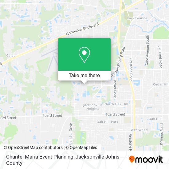 Mapa de Chantel Maria Event Planning