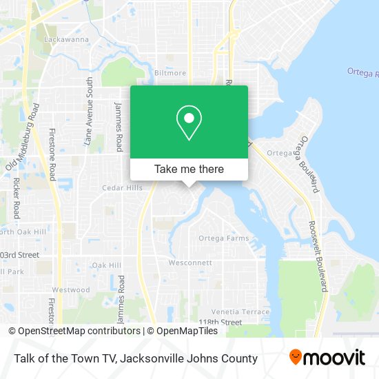 Talk of the Town TV map