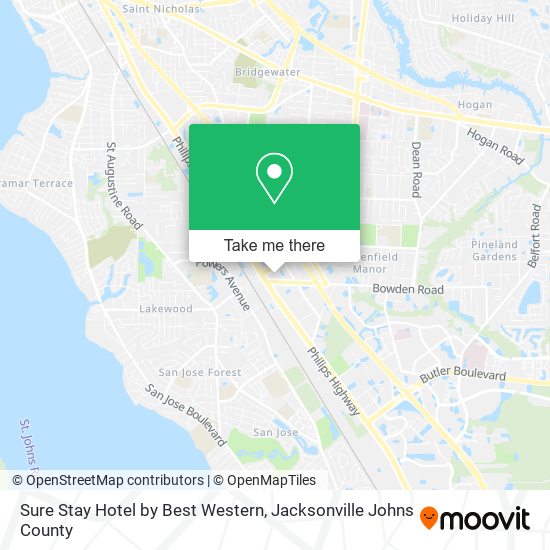 Sure Stay Hotel by Best Western map