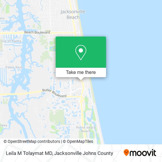 Leila M Tolaymat MD map