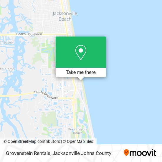 Grovenstein Rentals map
