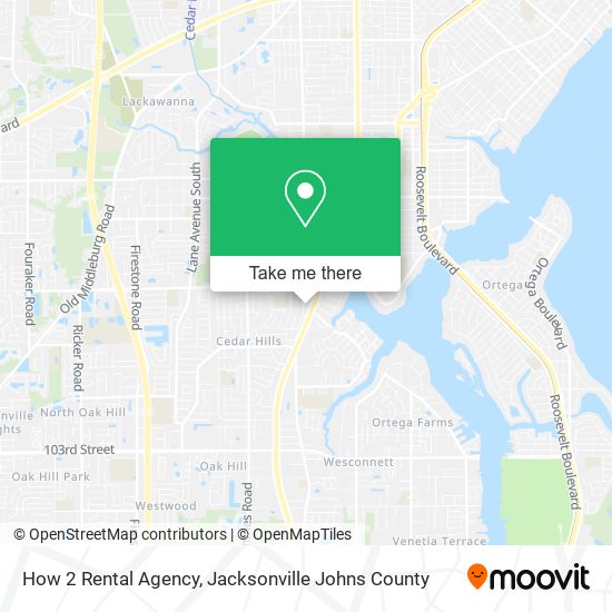 How 2 Rental Agency map