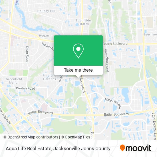 Aqua Life Real Estate map