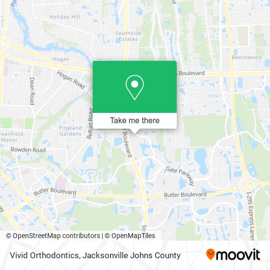 Mapa de Vivid Orthodontics