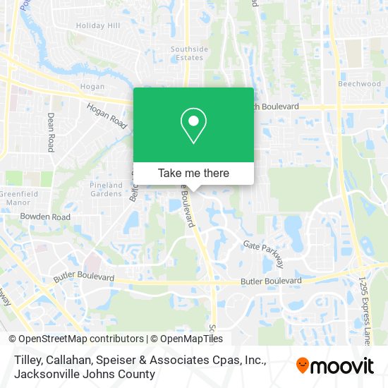 Tilley, Callahan, Speiser & Associates Cpas, Inc. map
