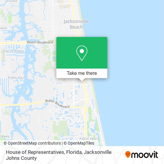 Mapa de House of Representatives, Florida