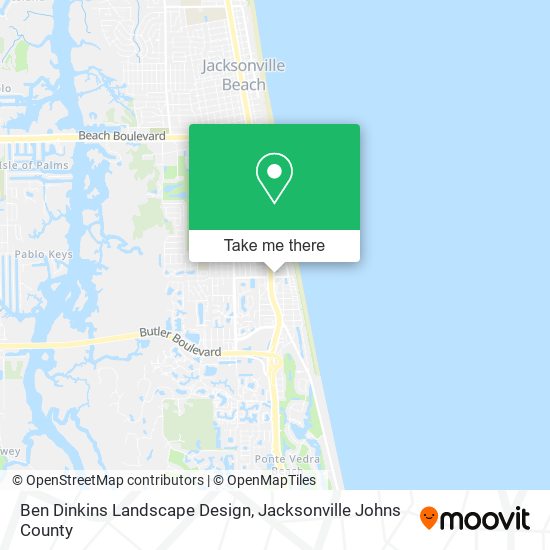 Mapa de Ben Dinkins Landscape Design