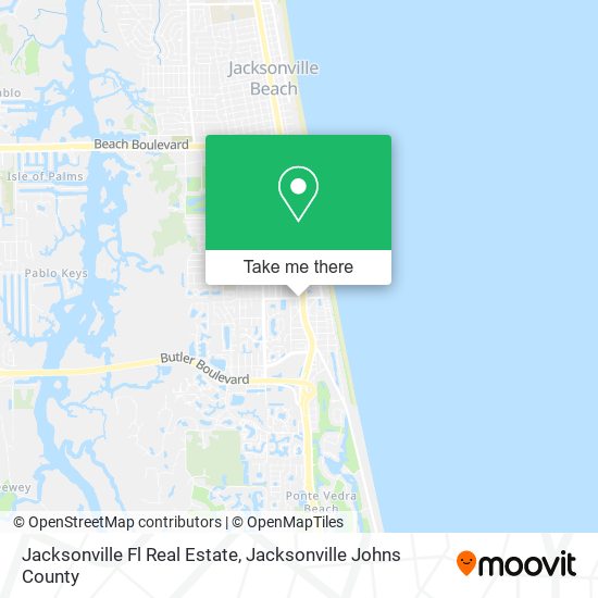 Mapa de Jacksonville Fl Real Estate
