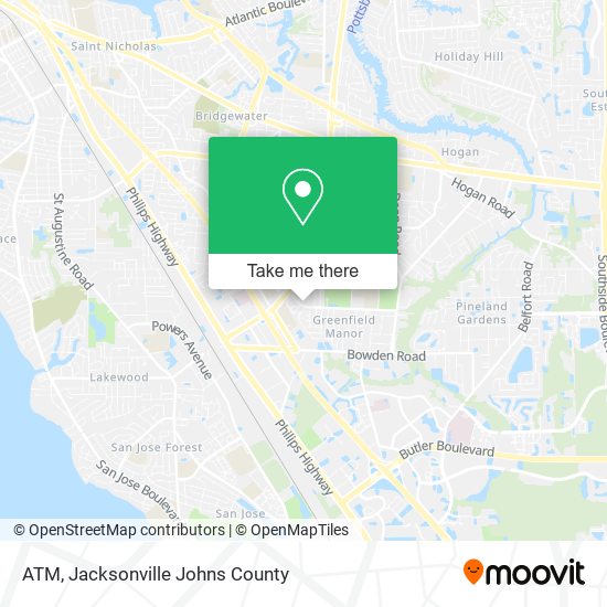 ATM map
