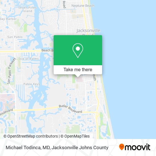 Michael Todinca, MD map