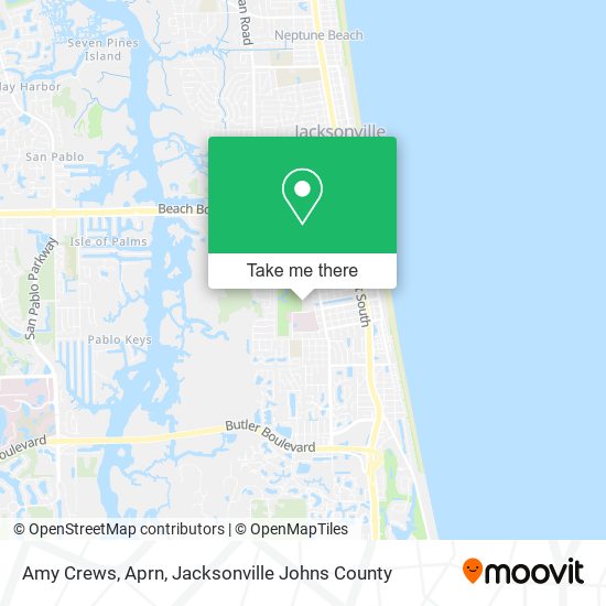 Mapa de Amy Crews, Aprn