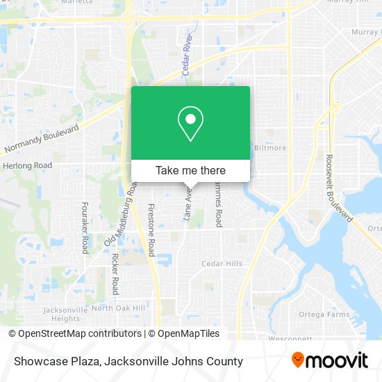 Showcase Plaza map
