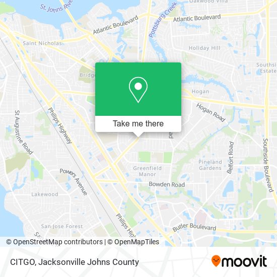 CITGO map