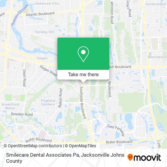Smilecare Dental Associates Pa map