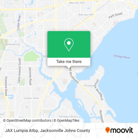 JAX Lumpia Atbp map