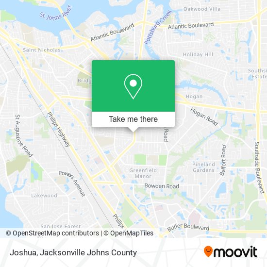Mapa de Joshua