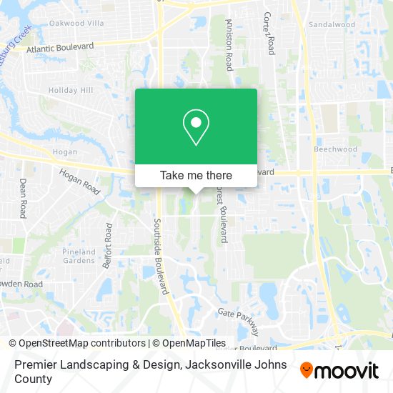 Mapa de Premier Landscaping & Design