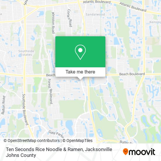 Ten Seconds Rice Noodle & Ramen map