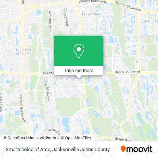 Smartchoice of Ame map