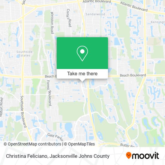 Christina Feliciano map