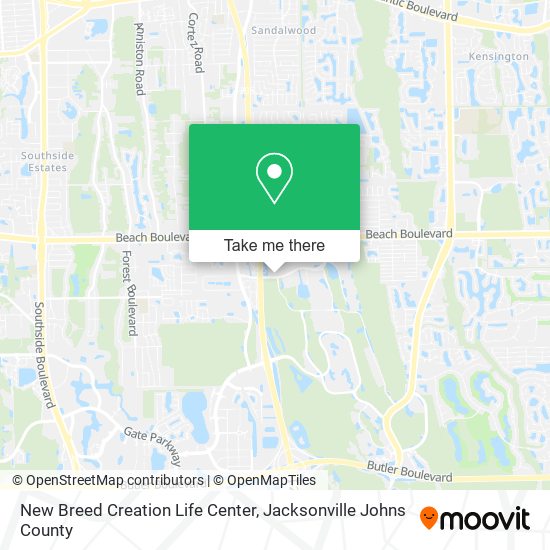 Mapa de New Breed Creation Life Center