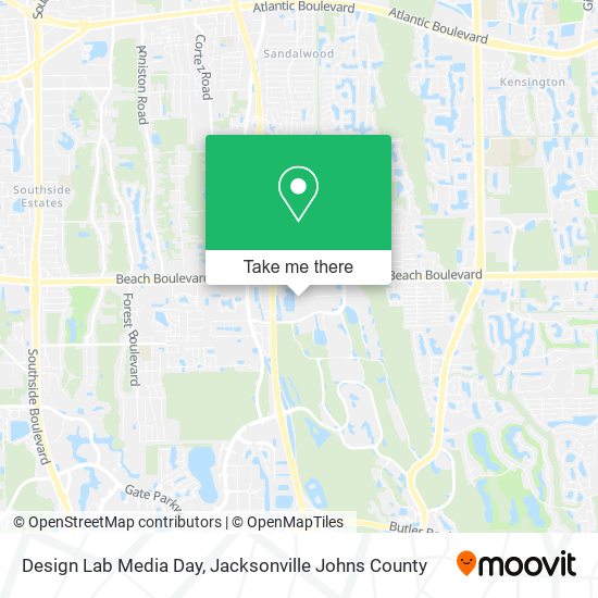 Design Lab Media Day map