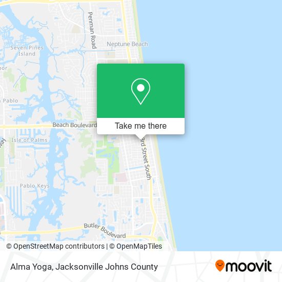 Alma Yoga map