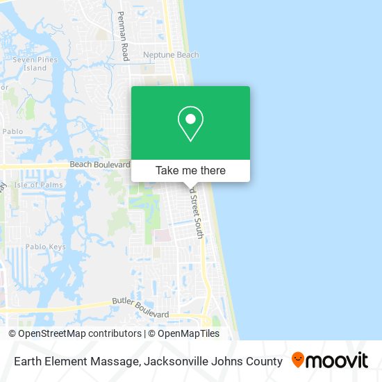 Earth Element Massage map