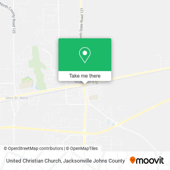 United Christian Church map