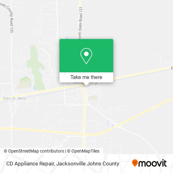 CD Appliance Repair map