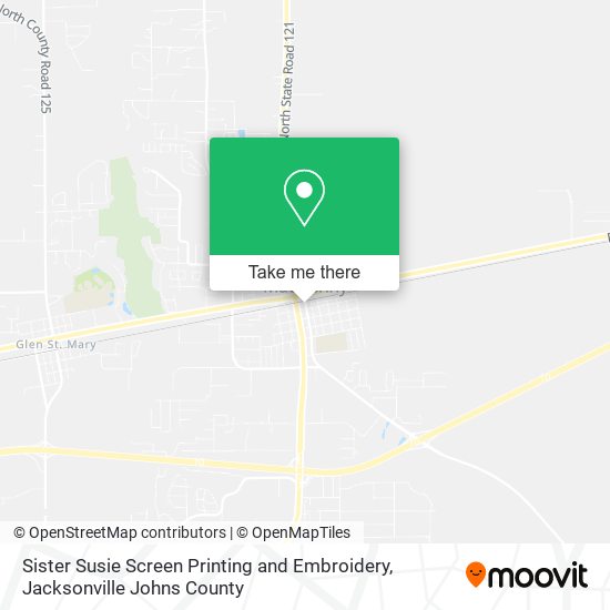 Sister Susie Screen Printing and Embroidery map
