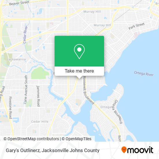 Mapa de Gary's Outlinerz