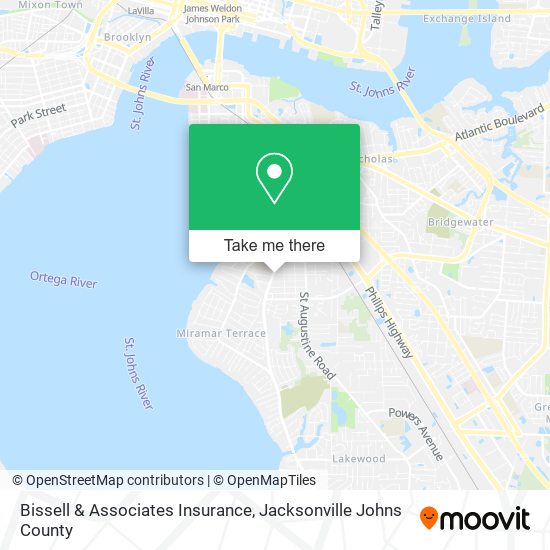 Bissell & Associates Insurance map