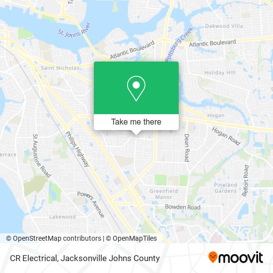 CR Electrical map
