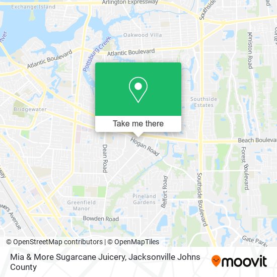 Mia & More Sugarcane Juicery map