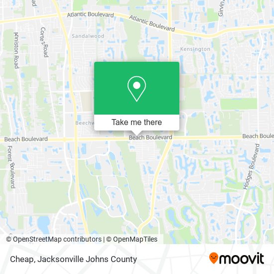 Cheap map