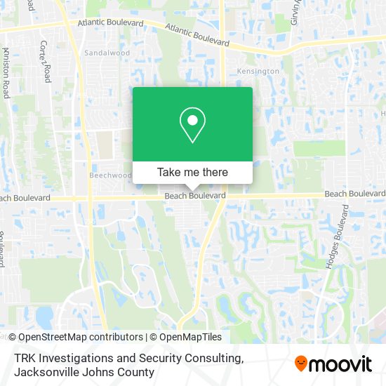 TRK Investigations and Security Consulting map