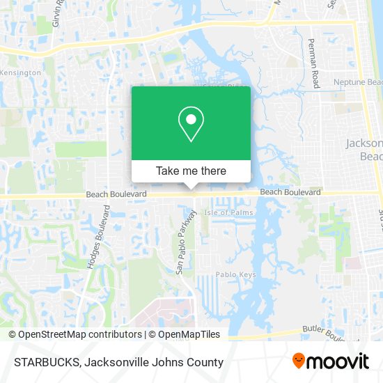 STARBUCKS map
