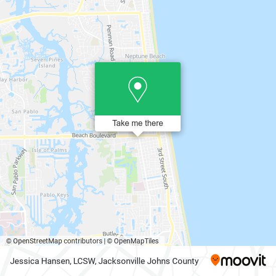 Jessica Hansen, LCSW map