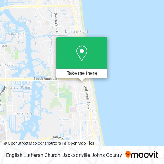 English Lutheran Church map