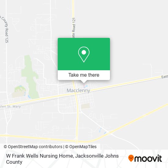 W Frank Wells Nursing Home map