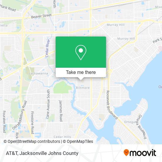 AT&T map