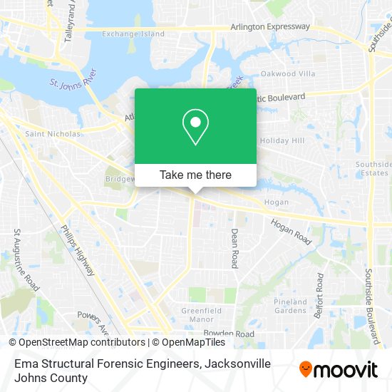Ema Structural Forensic Engineers map