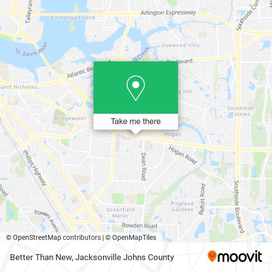 Better Than New map